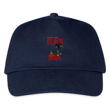 Divine Black Rose - Kids’ Baseball Cap - navy - Front
