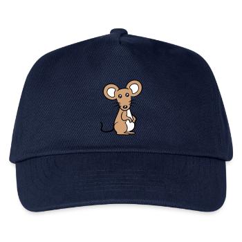 Mouse Mouse Cute Little Rat Rodent Friendly - Kids’ Baseball Cap - navy - Front
