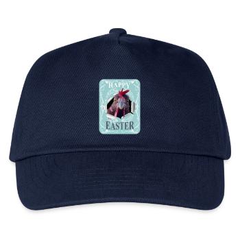 Happy Easter - Kids’ Baseball Cap - navy - Front