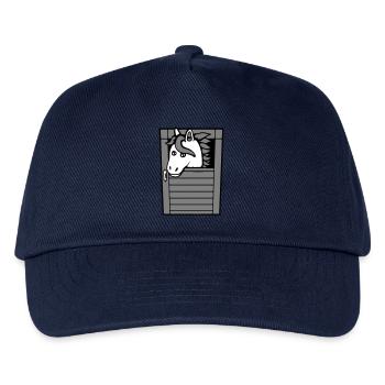 Horse Stable Pony Horse Peeps Cute - Kids’ Baseball Cap - navy - Front