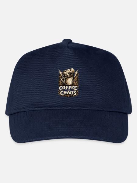 Kaffee-Chaos-Tasse Dampfexplosion - Kinder Basecap - Navy