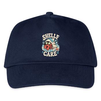 Shelf Care – Wellness Hermit Crab - Kids’ Baseball Cap - navy - Front
