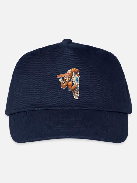 Boulder-Faultier: Grace Over Speed Klettern - Kinder Basecap - Navy