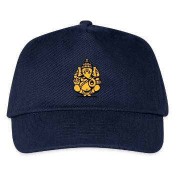 Ganesha Elephant No.04.2_2c - Kids’ Baseball Cap - navy - Front