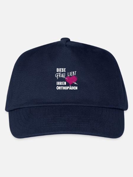 Diese Frau liebt ihren Orthopäden - Kinder Basecap - Navy