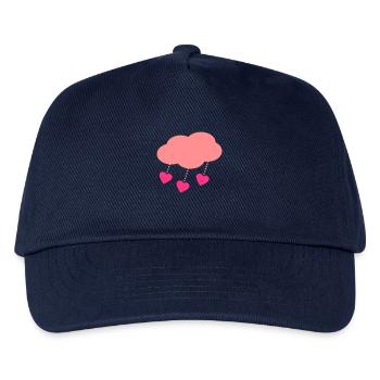 love_rain_2c - Kids’ Baseball Cap - navy - Front
