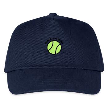 Tennis - Kinder Basecap - Navy - Vorne