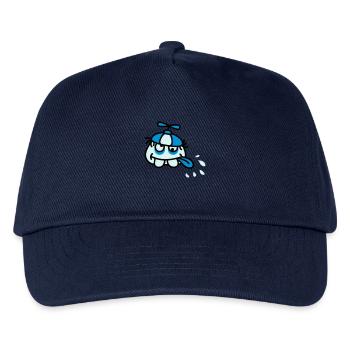 Funny Crazy Stupid Face - Kids’ Baseball Cap - navy - Front