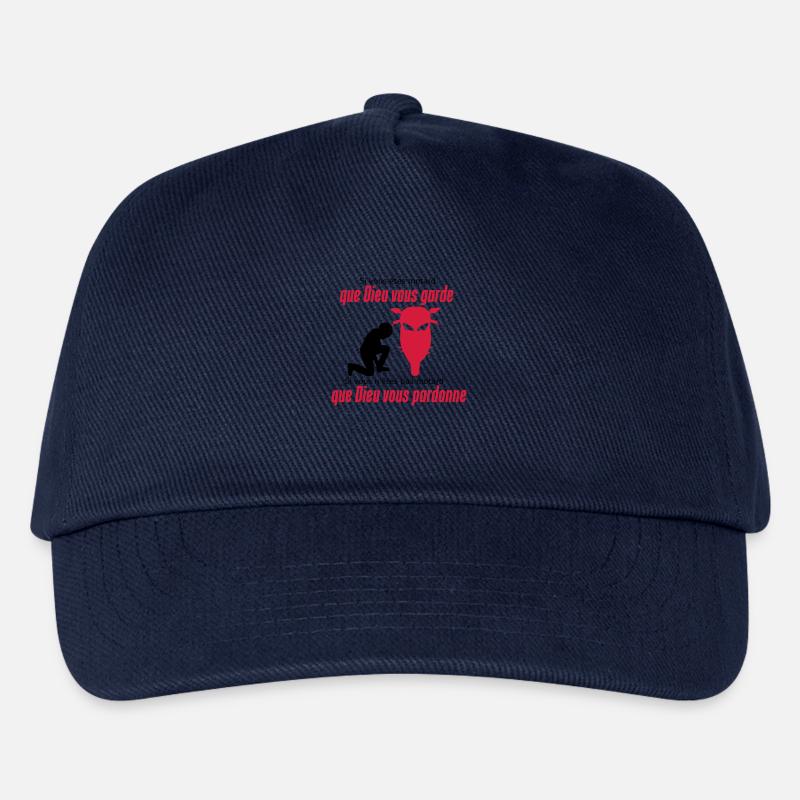 Que Dieu vous pardonne - Casquette de baseball Enfant - marine