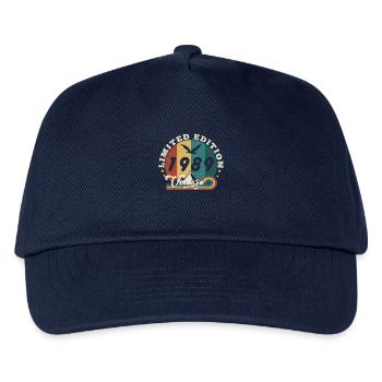 Jahrgang 1990 Retro - Bestseller - Kinder Basecap - Navy - Vorne