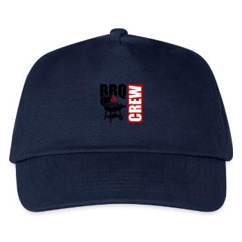 BBq d’équipage de gril - Casquette de baseball Enfant - marine - Devant