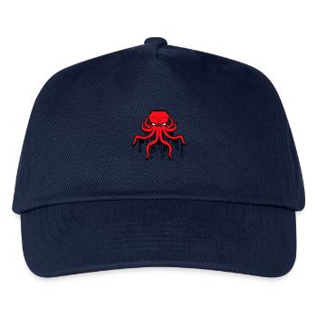Octopus Graffiti Drop Spray Paint Squid - Kids’ Baseball Cap - navy - Front