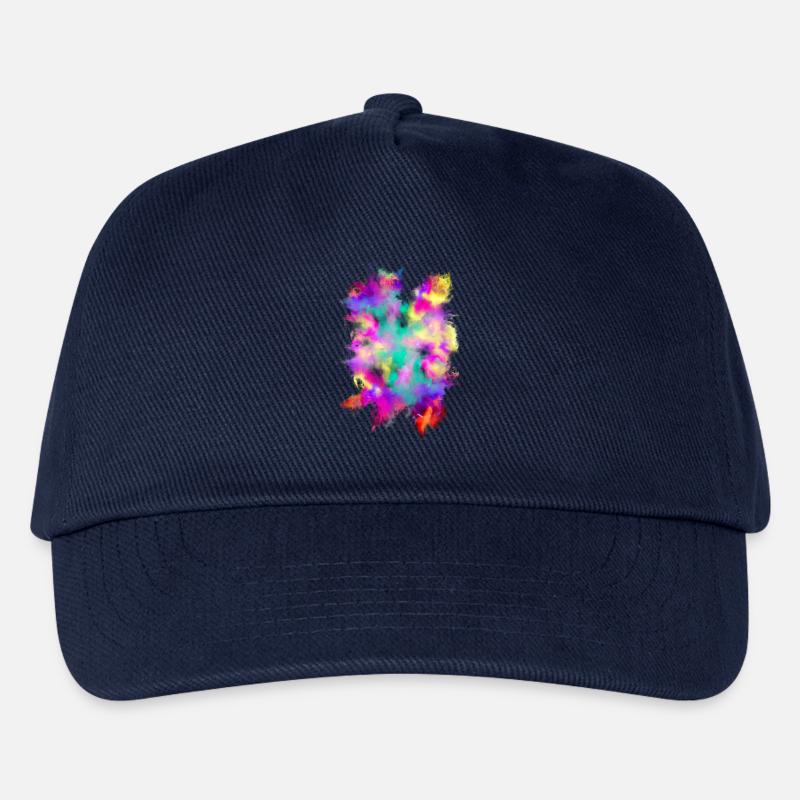explosion de couleur - Casquette de baseball Enfant - marine