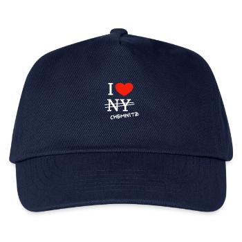 Ich liebe Chemnitz - I love Chemnitz - Kinder Basecap - Navy - Vorne