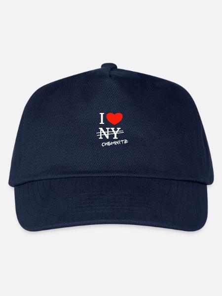 Ich liebe Chemnitz - I love Chemnitz - Kinder Basecap - Navy