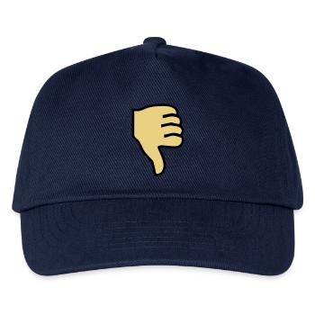 2541614 15419361 thumbs - Kids’ Baseball Cap - navy - Front