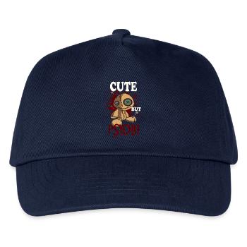 CUTE BUT PSYCHO Voodoo - Doll - Kids’ Baseball Cap - navy - Front