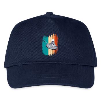 Badminton - Kinder Basecap - Navy - Vorne