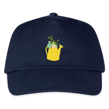 giesskanne blumen - Kinder Basecap - Navy - Vorne