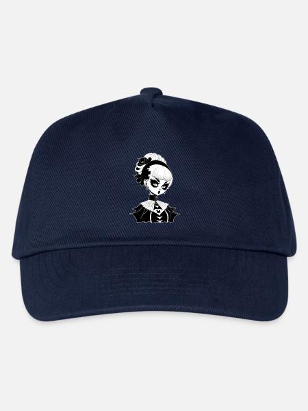 Gothic Hexe, Goth Hexerei - Kinder Basecap - Navy