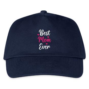 Best Mom Ever - Kids’ Baseball Cap - navy - Front