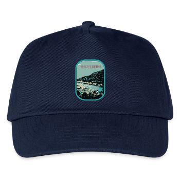 Heidelberg: Mesmerizing View of the Neckar - Kids’ Baseball Cap - navy - Front
