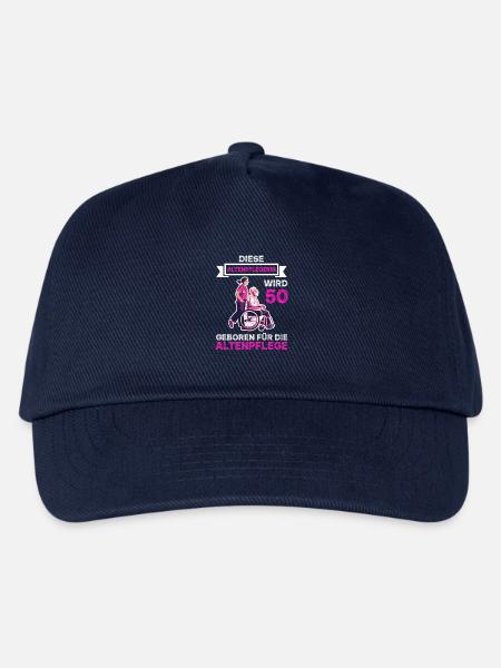 50 Geburtstag Altenpflegerin Altenspflege 50 Jahre - Kinder Basecap - Navy