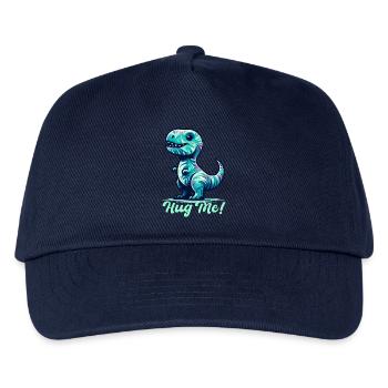 T-Rex Hug Me Hug Gift - Kids’ Baseball Cap - navy - Front