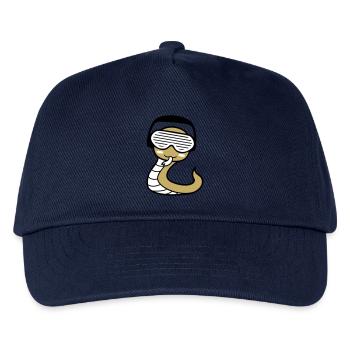 Cute Headphones Party Club Music Fun - Kids’ Baseball Cap - navy - Front