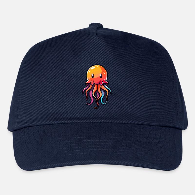 Qualle Comic - Kinder Basecap - Navy