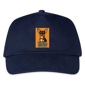 Too Cute to Handle - Kinder Basecap - Navy - Vorne