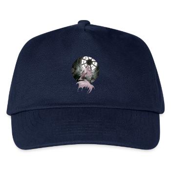 Magical Mermaid in the Underwater Temple - Kids’ Baseball Cap - navy - Front