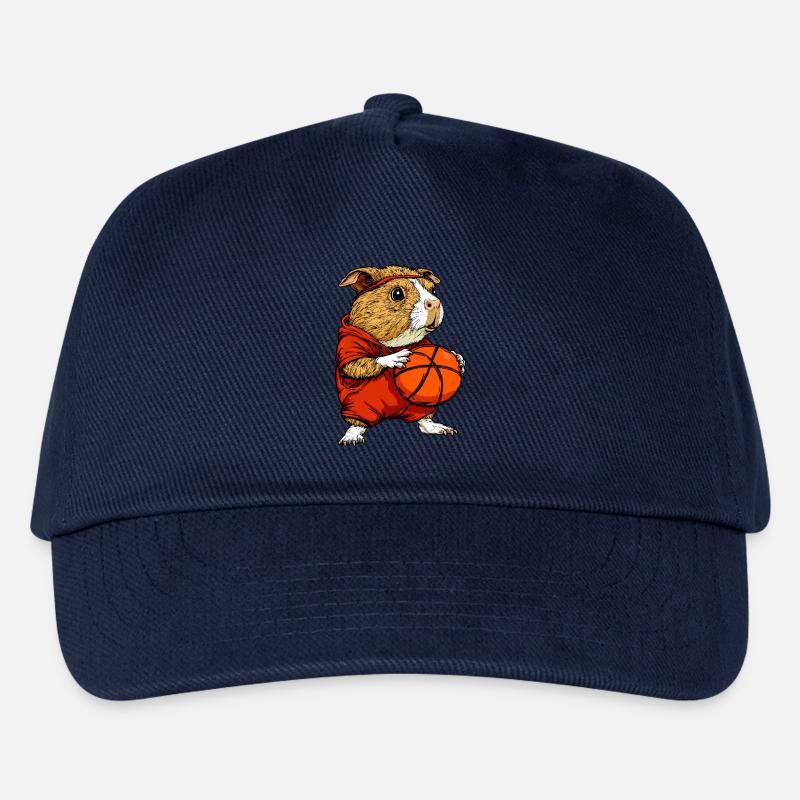 Cochon d’Inde basketteur / basketteur Meersc - Casquette de baseball Enfant - marine