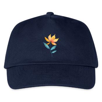 Wildflower Floral Flowers - Kids’ Baseball Cap - navy - Front