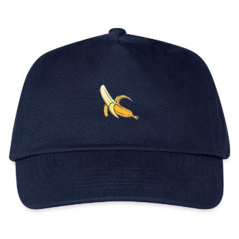 banana - Kids’ Baseball Cap - navy - Front