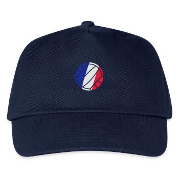 volleyball - Kids’ Baseball Cap - navy - Front