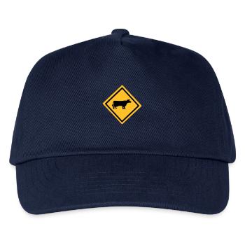 Cattle Sign - Kids’ Baseball Cap - navy - Front