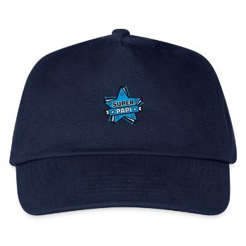 super papi - Casquette de baseball Enfant - marine - Devant