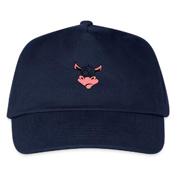 Kuh Kuh kuh Vaca mucca 22114 - Kinder Basecap - Navy - Vorne