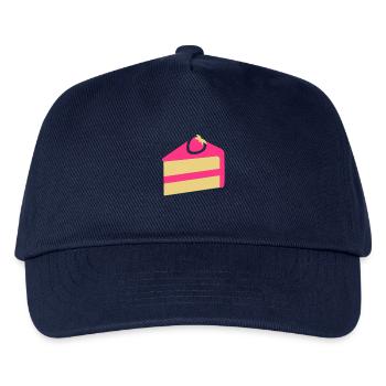 Cake - Kids’ Baseball Cap - navy - Front