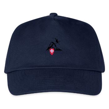 matterhorn schweiz zermatt - Kinder Basecap - Navy - Vorne