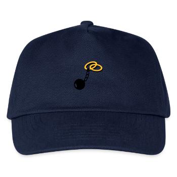 Wedding Rings - Kids’ Baseball Cap - navy - Front