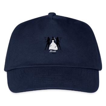 JGA - Bride security - Bride - Team - Teufel 2C - Kids’ Baseball Cap - navy - Front