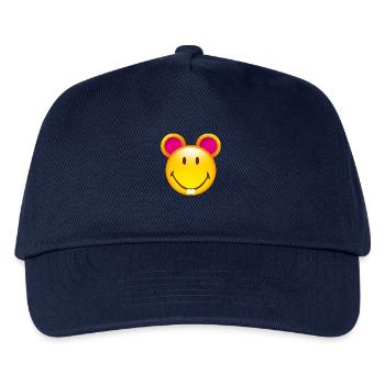 Smiley Mouse - Casquette de baseball Enfant - marine - Devant