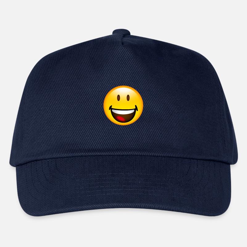 Smiley Laugh - Kinder Basecap - Navy