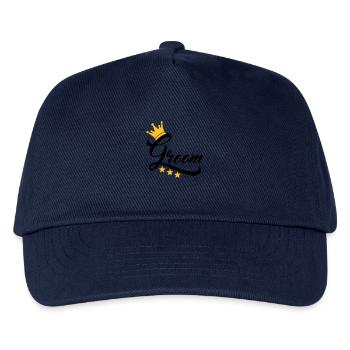 groom - Casquette de baseball Enfant - marine - Devant