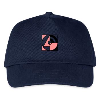 Formes géométriques - Casquette de baseball Enfant - marine - Devant