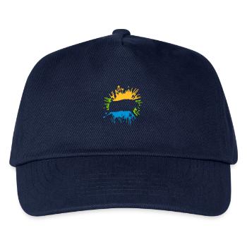 Insérer des objets blob de texte - Casquette de baseball Enfant - marine - Devant