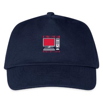 Ne pas réparer votre ordinateur - Casquette de baseball Enfant - marine - Devant