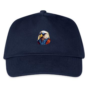 Streetwear Weißkopfseeadler | Adler-Liebhaber - Kinder Basecap - Navy - Vorne